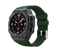 NTALJC Kit de modification de luxe pour Galaxy Watch Ultra 47 mm en acier inoxydable Bobine de silicone pour Ultra 47mm DIY Accessoires Watch Bands