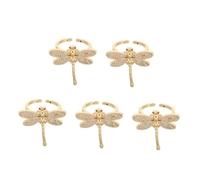 NTALJC Libellule anneaux anneaux pour la bague ouverte de fiançailles anneau ouverte anneau anneaux chrétiens rings chrétiens pour femmes