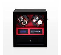 NTALJC Montre la boîte d'affichage Watch Winders - Automatique mécanique Shaker Vertical Smart Winding Box Moteur Silencieux Motor Rotation Device Home Multi-Slot Watch Rangement Case de Rangement