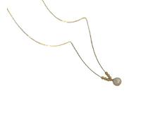 NTALJC Nouveau 2025 Design simple Design naturel Natural Freshater Pearl rempli dames PENDANT FEMMES DES CODEA