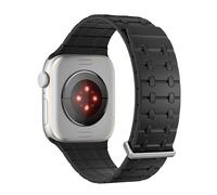 NTALJC Pour bande 49 mm 46 mm 45 mm 44 mm 42 mm Bandoues de montre en silicone 10e sangle de silicone imperméable