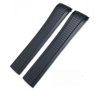 NTALJC Pour Patek Aquanaut Philippe Strap 5164A 5167A Black Blue Rubber Soft Rubber Curbed Bracelets 21 mm Bands Watchs