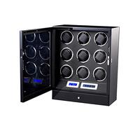 NTALJC Regarder l'enroulement Boîte de Montre pour 9 Watch Automatic Watch LCD Touch Scolt Adjustable Watch Oreads Rangement Boîte de Rangement Silencieux Motor de Montre Watch Watch Rangement