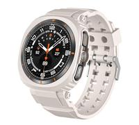 NTALJC Sangle de boîtier TPU pour Galaxy Watch 7 Ultra 47mm Band Silicone Accessories Bracelet for Galaxy Watch 7 Ultra WatchBands