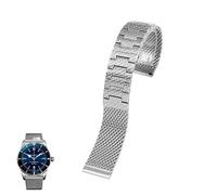 NTALJC Sangle de montre en acier inoxydable adapté aux chaînes de montres chronographes Breitling Avenger Super Ocean Aerospace Chronograph