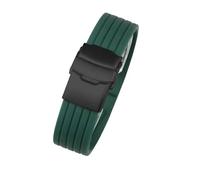 NTALJC Sangle de montre en silicone naturelle pour Hamilton Khaki Navy Jazzmaster Field Classic Watch Band