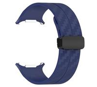 NTALJC Sangle de motif en fibre de carbone pour Galaxy Watch 7 Ultra 47mm Silicone Clasp Band pour Galaxy Watch 7 Ultra Bracelet