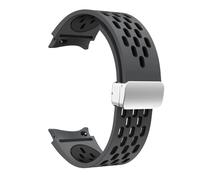 NTALJC Sangle de silicone de 20 mm pour Galaxy Watch 7 6 5 4 40mm 44 mm 5pro 45 mm Boucle sans espèces 6 Classic 43 mm 47 mm 42 Bracelet Watch Bands