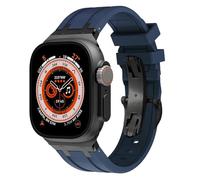 NTALJC Sangle en caoutchouc pour Ultra 49mm Watchbands Series 8 7 75 mm Soft Sports Band pour Iwatch 6 5 4 SE 44 mm 42 mm Bracelet en silicone