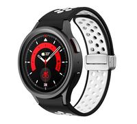 NTALJC Slicon pour Galaxy Watch 6 Classic 43mm 47 mm 5pro 45 mm Bandle de boucle magnétique pour Galaxy Watch 6 5 4 40 mm 44 mm Bands