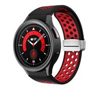NTALJC Slicon pour Galaxy Watch 6 Classic 43mm 47mm 5pro 45 mm Bandle de boucle magnétique pour Galaxy Watch 6 5 4 40 mm 44 mm Bands