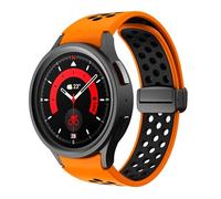 NTALJC Slicon pour Galaxy Watch 6 Classic 43mm 47mm 5pro 45 mm Bandle de boucle magnétique pour Galaxy Watch 6 5 4 40 mm 44 mm Bands