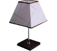 NTALJC Tableau de lampe de table de table de lit simple Black Black Wood For Reading Work Office Study