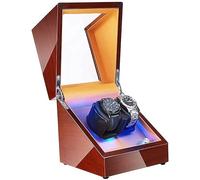 NTALJC Watch Wind Winder Box Automatic Rotate Watch Winder 2 0 Boîte de stockage, avec moteur extrêmement silencieux, double alimentation (couleur: h)