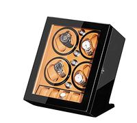 NTALJC Watchwinderselfwindingwatchwinderboxwatchwinders8 + 5gridspuleatherwatchCeledisplayStorageCaseJewelryboxwithQuietMotoracadapteRindedDedBedroomAccessories (F) Watchwinder