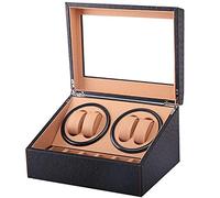 NTALJC Watchwinderwatchwinders, 6 + 4automawinderboxpuleatherwatchwindingwinderwatchboxstoragecollectiondisplaydoubleheadsilentmotorboxwatchwinder