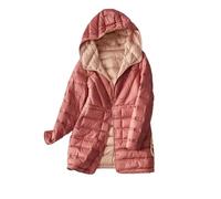 NTALJC Women's 90% White Duck Down Jackets Winter Lightweight Slim Fit Warm Puffer Coats Casual Wear