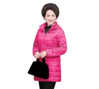 NTALJC Women's Plus Size Lightweight Down Jackets Mid Length Warm Puffer Coats Detachable Hooded Casual Outwear