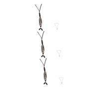 NTALJC Yeux dzi s décor féminin pour hommes bijoux décorations de chaîne bouddhiste perle agate