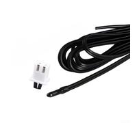 NTC Thermistor Capteur de température 10K B3950, sonde en acier inoxydable 304 étanche, sonde de température avec aimant pour aquarium, serre, chaudière, connecteur 2 broches, plage de mesure jusqu'à