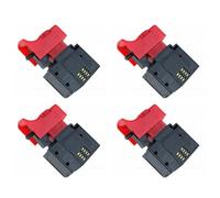 Ntcpefy 4 PièCes FA2-6/1BEK 250V 6A 5E4 Serrure sur Outil ÉLectrique Perceuse ÉLectrique Interrupteur à Gâchette Interrupteur de Raccords pour Outils ÉLectriques