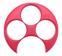 Ntcpefy Contrôle des aliments Plaque de mesure régime alimentaire Partie Perte de poids Manger sainement Mince Nouveau, Rouge