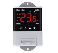 Ntcpefy ContrôLeur de TempéRature Wifi Thermostat AC110-220V DTC1201 Capteur Affichage NuméRique APP Contrôle pour Intelligente
