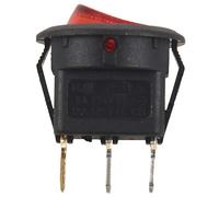 Ntcpefy Interrupteur A Bascule Bipolaire ON OFF Rouge 3 20mm