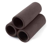 Ntcpefy Lot de 3 tuteurs en céramique marron - Habitat, tubes d'élevage, cachette
