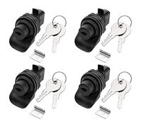 Ntcpefy Lot de 4 boutons de verrouillage à pression pour boîte sans , boîte à outils, boîte électronique