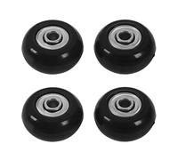 Ntcpefy Lot de 4 roues de rechange pour valises de 35 mm