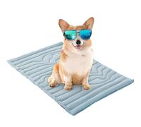 NTDMSFWM Tapis rafraîchissant Lavable for Chiens et Chats - Tapis de Couchage d'été Portable et Respirant, Couverture rafraîchissante for l'intérieur et l'extérieur(Blue,36x23in)
