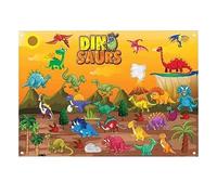 NTERACTIVE FIENTE BABARIE - APPRENTISSAGE DES ENFANTS 105X75 CM, Kit de narration sensorielle, panneau mural éducatif | Jouet d'apprentissage précoce, outil de jeu créatif, utilisation pour activités