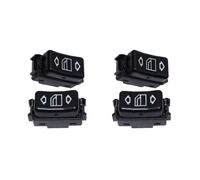 nterrupteur bouton lève-vitre Interrupteur de vitre électrique gauche/droite, remplacement 1248204510/1248204610 pour W124, W126, W201 Interrupteur(2 Pairs)