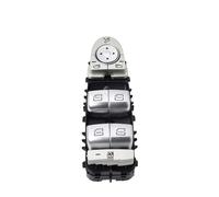 nterrupteur bouton lève-vitre Interrupteur Principal Lève-vitre Électrique Pour Benz Classe CE W205 W253 W213 W257 C200 C260 C300 GLC260 Interrupteur(Black-White light8)