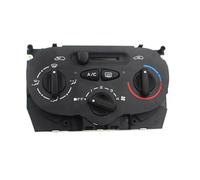 Nterrupteur de climatisation Convient pour Citroën C2 Convient pour Peugeot 206 207 Contrôle de chauffage Contrôleur de climatisation Panneau de commande de vitesse manuel