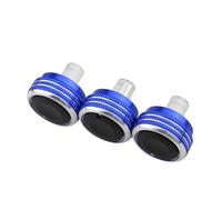Nterrupteur de climatisation Lot de 3 boutons de commande de climatisation pour Honda CITY 2008-2014(Upgrade blue)
