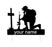 NTf323 Décorations de fête de l'indépendance à remplir pour le jardin - Drapeau patriotique - Décorations de vacances - NTf323 (C, 32 cm)