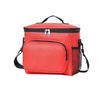 NTHFECG Sac à bento réutilisable en aluminium thermique pour aliments avec tissu Oxford épaissi, portable avec poignée de transport pour les employés de bureau et les étudiants apportent leur propre