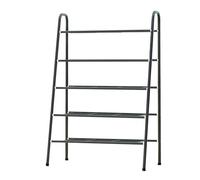 NTIYOU Étagères à Chaussures Étagère à Chaussures à 5 Niveaux, étagère à Chaussures en métal, Organisateur de Rangement for Chambre à Coucher, entrée, Couloir, étagère à Chaussures Porte d'entrée
