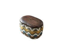 NTIYOU Repose-pieds pour entrée, banc à chaussures, moderne, ovale, petit banc, tabouret de maquillage pour salon, chambre, couloir, tabouret créatif
