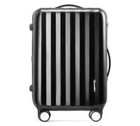 NTIYOU Valise Valise à Main légère à Coque Rigide, Valise de Rangement de Grande capacité avec roulettes Équipement de Voyage(Black)