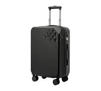 NTIYOU Valise Valise de Grande capacité, Bagage à Main, valises résistantes à l'usure, Serrure à Combinaison sécurisée, Bagage à Traction réglable Équipement de Voyage(Black,22inch)