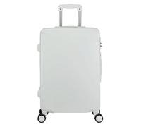 NTIYOU Valise Valises à roulettes Bagages Portables de Grande capacité Valise résistante à l'usure et aux Chutes for Les étudiants Bagages à Main Équipement de Voyage(White-,26 in)