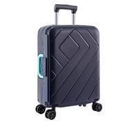 NTIYOU Valise Valises à roulettes Grande capacité de Stockage Bagages sécurité TSA Serrure à Combinaison Bagage à Main Valise légère Équipement de Voyage(Blue,24 in)
