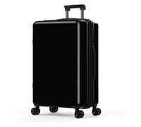 NTIYOU Valise Valises à roulettes Portables, Coque Rigide, sécurité, Serrure à Combinaison, valises silencieuses et Lisses, Chariot Équipement de Voyage(Black)