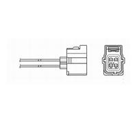 NTK Sonde Lambda Chauffée Pour Jeep Wrangler II 4.0 5.7 V8 4x4 3.7 V6 6.1 SRT8