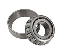 NTN Bearing 30203 Ensemble de roulements à rouleaux coniques et coupes, en acier, alésage de 17 mm, diamètre extérieur de 40 mm, largeur de 13,25 mm