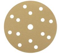 NTools HMF 7 Disque abrasif 150mm avec 15 Trous, Grain 180 | Disque poncage 150mm pour ponceuses excentriques avec ⌀ de plateau de ponçage 150 mm | Grain 180 | 10 pièces