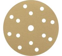 NTools HMF 7 Disque abrasif 150mm avec 15 Trous, Grain 180| Disque poncage 150mm pour ponceuses excentriques avec ⌀ de plateau de ponçage 150 mm | Grain 180 | 100 pièces